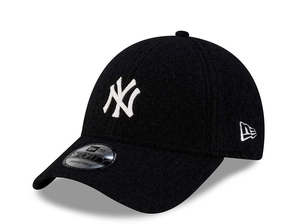 New Era New York Yankees Winter Borg Black Prime Edition 9Forty Adjustable Hat