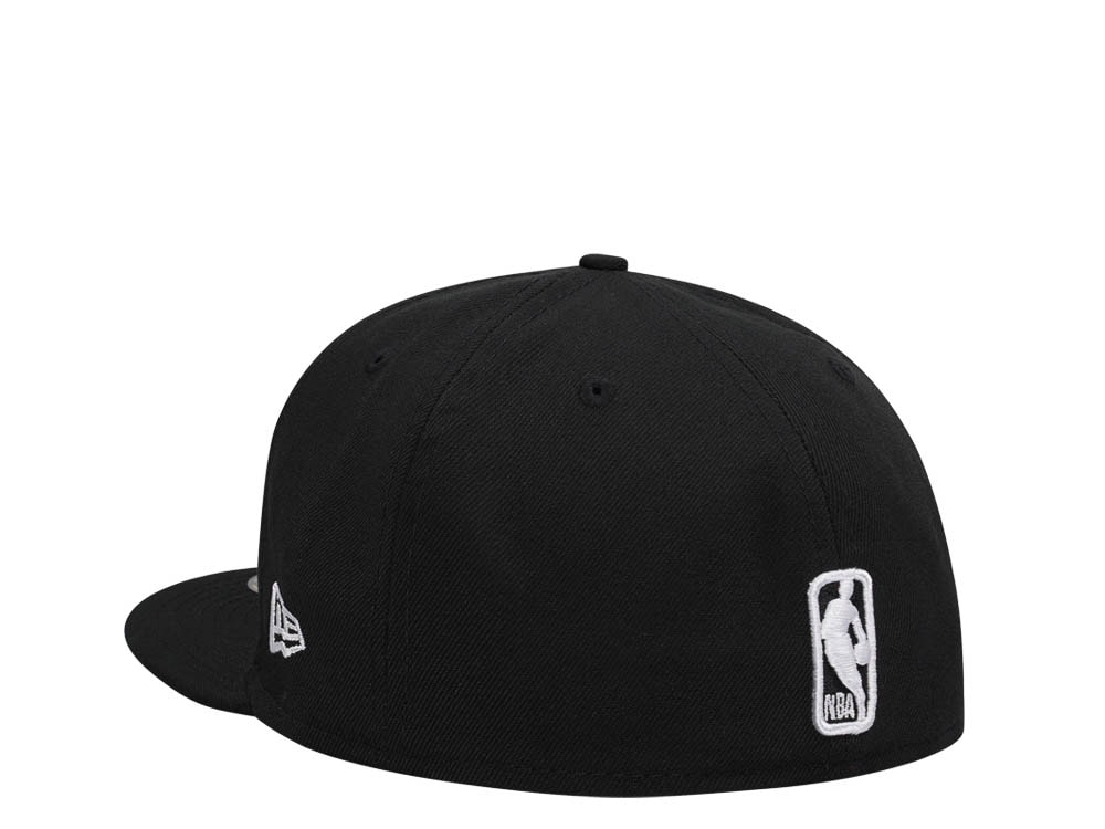 New Era Portland Trail Blazers Black Classic Edition 59Fifty Fitted Hat