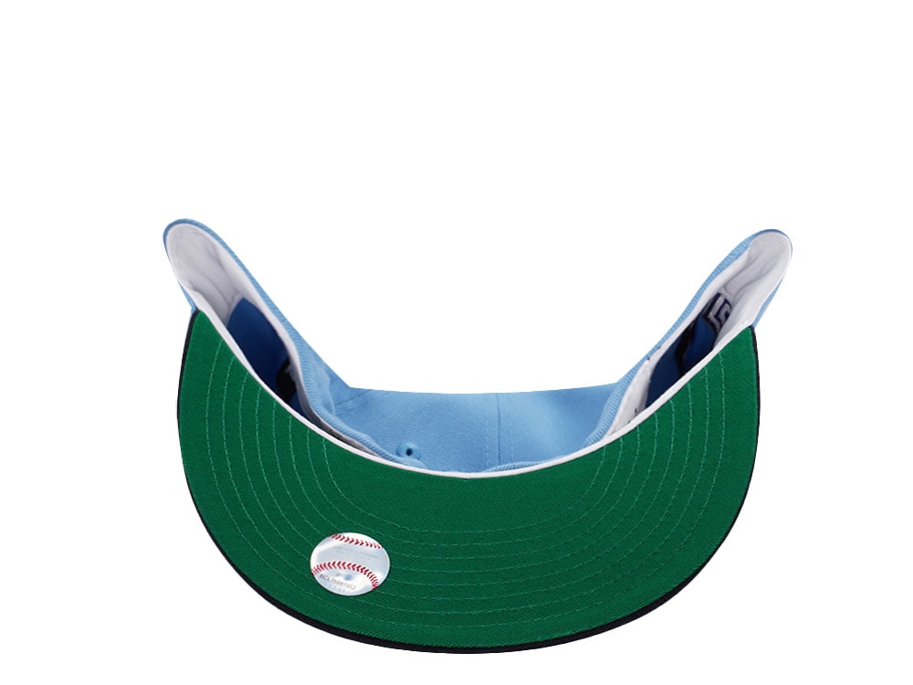 New Era Toronto Blue Jays 50th Anniversary Sky Blue Two Tone Edition 59Fifty Fitted Hat