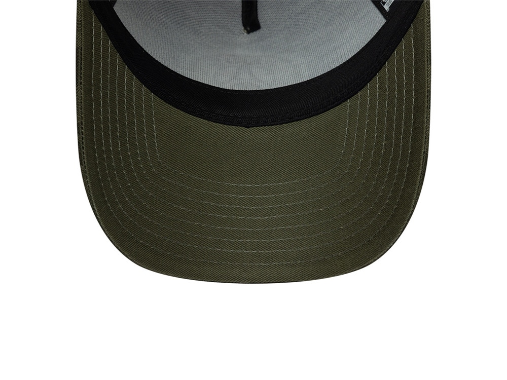 New Era Paris Saint Germain Green Tonal Camouflage Prime Edition 9Forty A Frame Trucker Snapback Hat