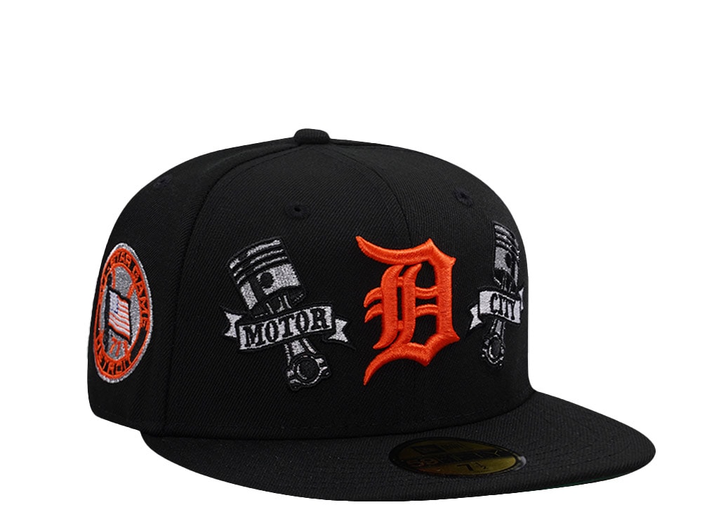 New Era Detroit Tigers All Star Game 1971 Motor City Black Prime Edition 59Fifty Fitted Hat