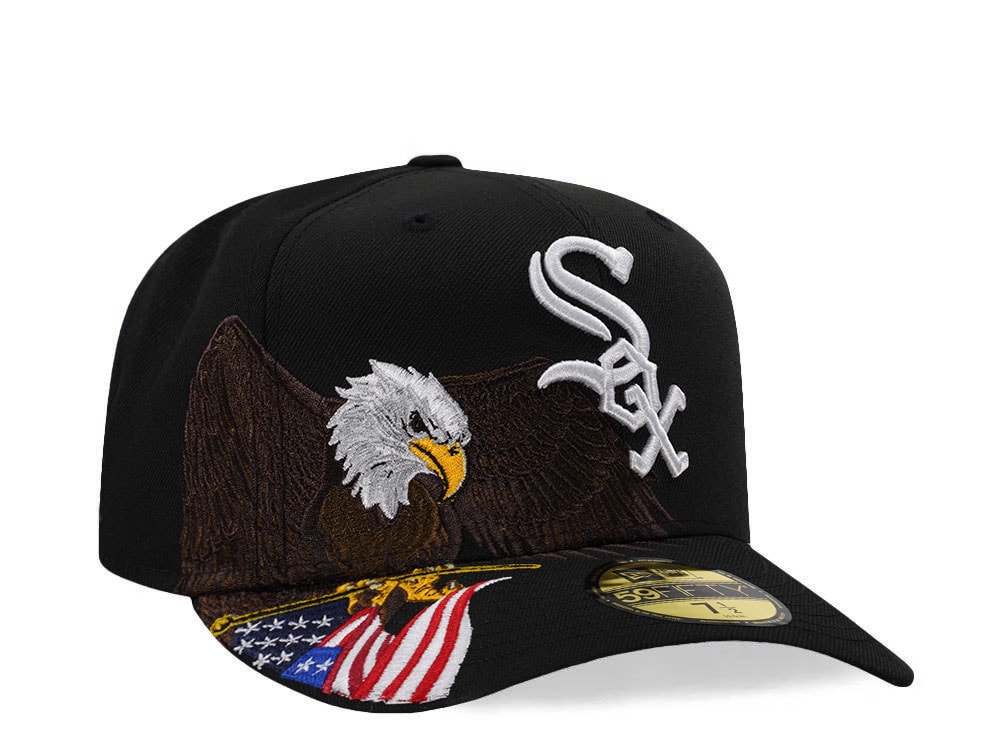 New Era Chicago White Sox American Eagle Black Edition 59Fifty Fitted Hat