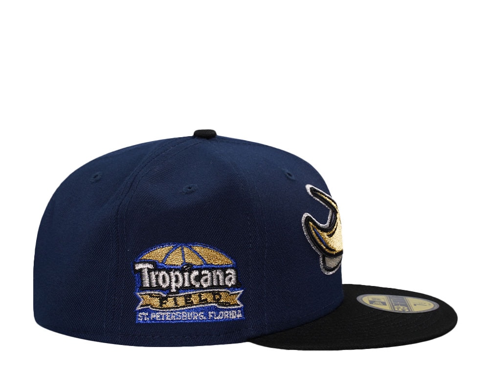 New Era Tampa Bay Rays Tropicana Field Metallic Two Tone Edition 59Fifty Fitted Hat