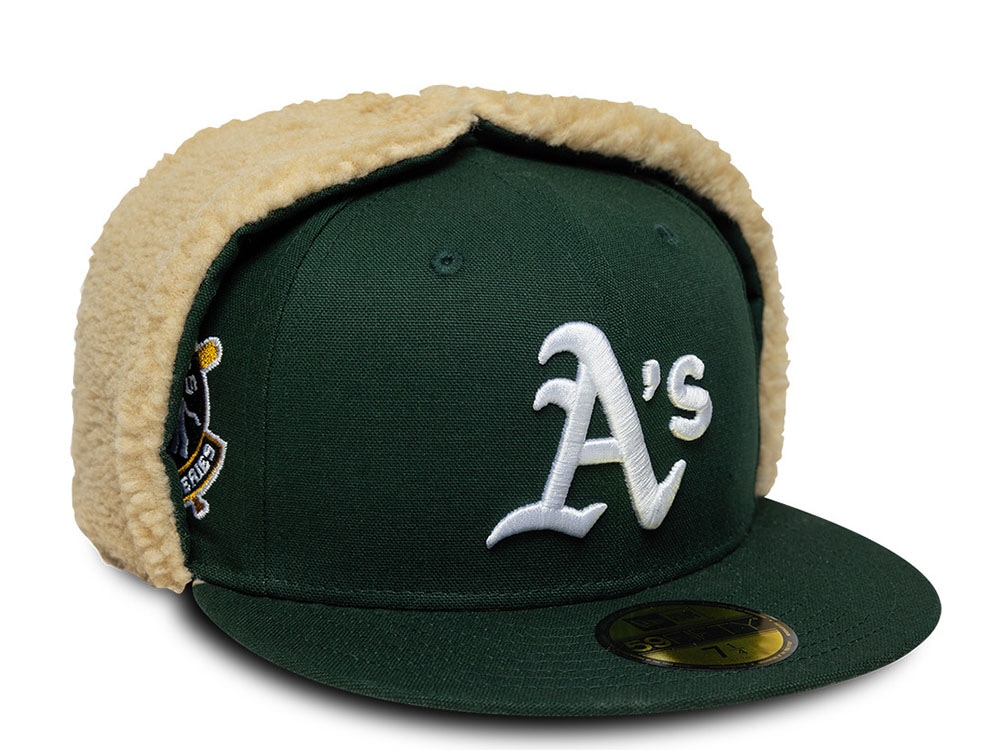 New Era Oakland Athletics World Series 1913 Dark Green Prime Dogear Edition 59Fifty Dogear Fitted Hat