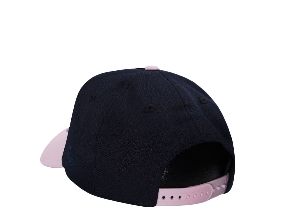 New Era Miami Beach Flamingos 1954 Navy Pink Two Tone 9Forty A Frame Snapback Hat