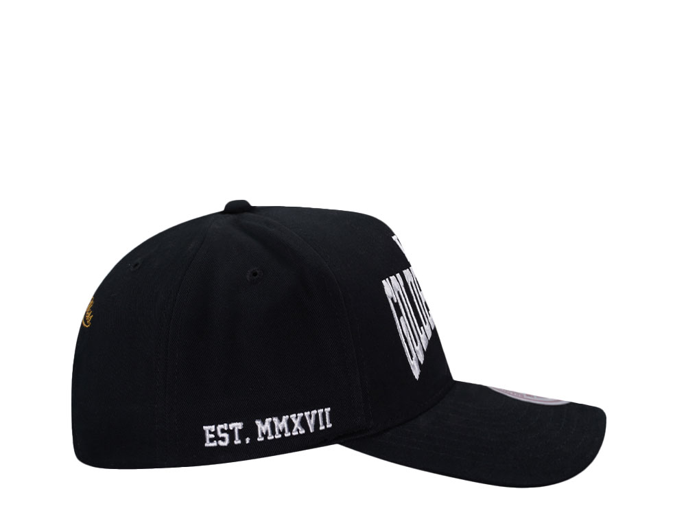 Mitchell & Ness Vegas Golden Knights Black Pro Pinch Fit Snapback Hat