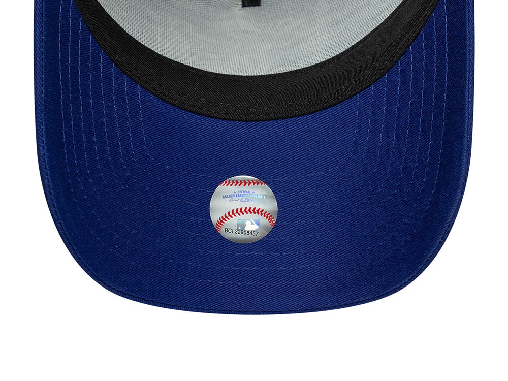 New Era Los Angeles Dodgers Wordmark Blue Prime Edition 9Forty A Frame Trucker Snapback Hat