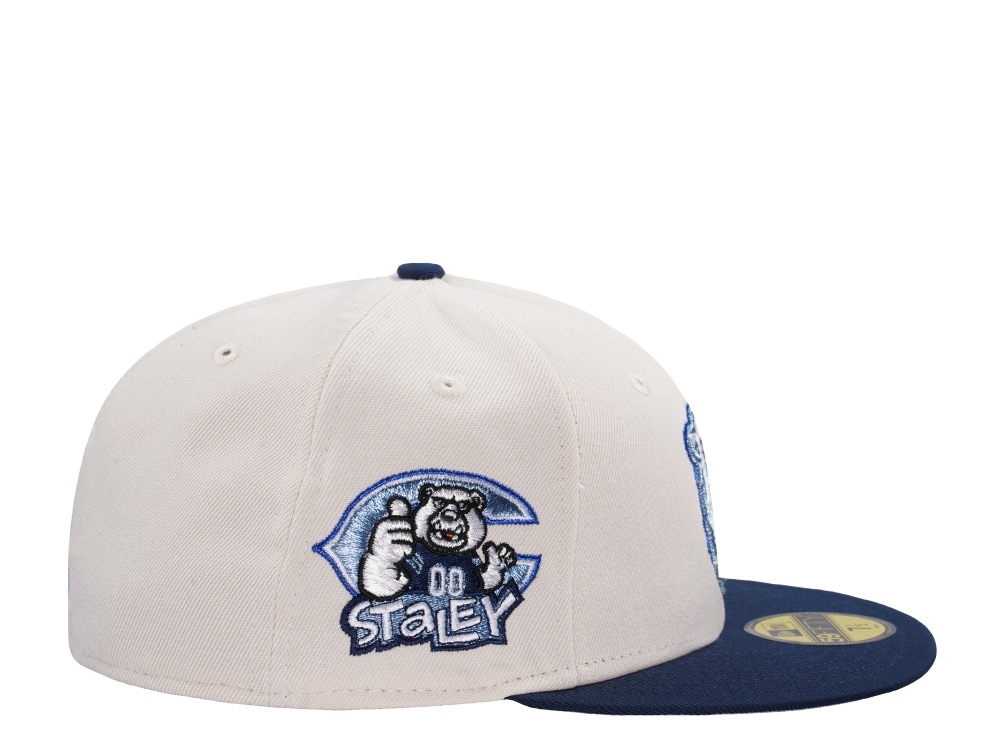 New Era Chicago Bears Staley Metallic Light Cream Two Tone Edition 59Fifty Fitted Hat