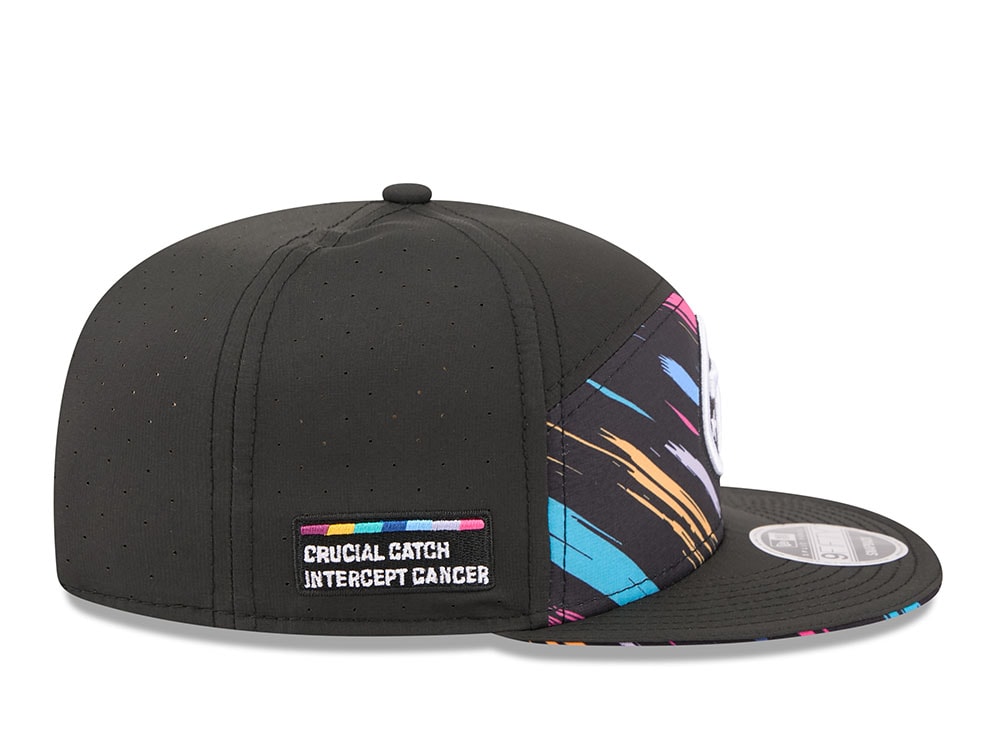 New Era Tennessee Titans Crucial Catch 2026 Black Edition 9Fifty Split Panel Snapback Hat