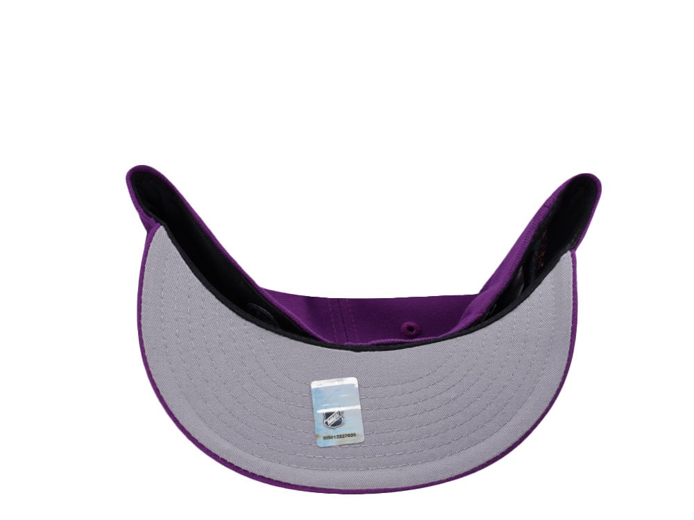 New Era Anaheim Ducks Inaugural Season Purple Prime Edition 59Fifty Fitted Hat