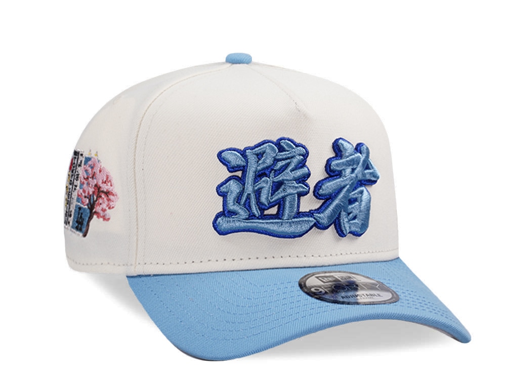 New Era Los Angeles Dodgers Tokyo Series Chrome Two Tone Edition 9Forty A Frame Snapback Hat