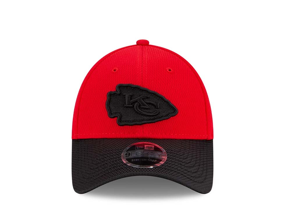 New Era Kansas City Chiefs Road Sideline 9Forty Stretch Snapback Hat