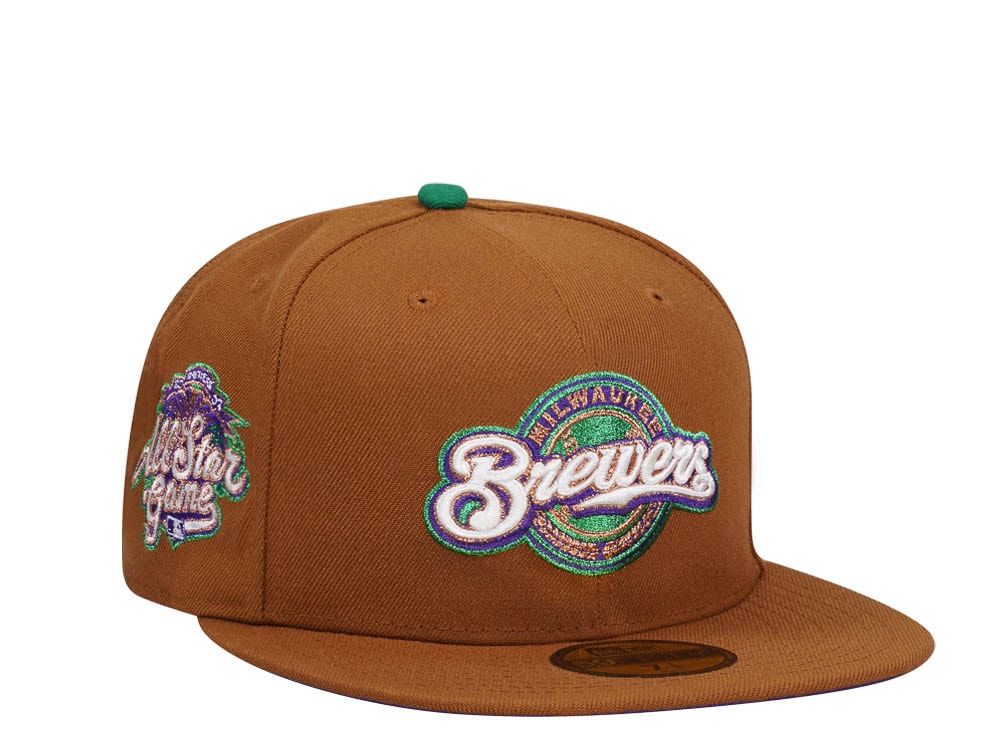 New Era Milwaukee Brewers All Star Game 2002 Metallic Elite Edition 59Fifty Fitted Hat