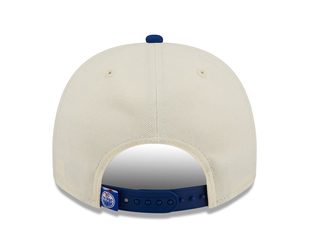 New Era Edmonton Oilers Classic Logo Two Tone Edition 9Fifty A Frame Snapback Hat