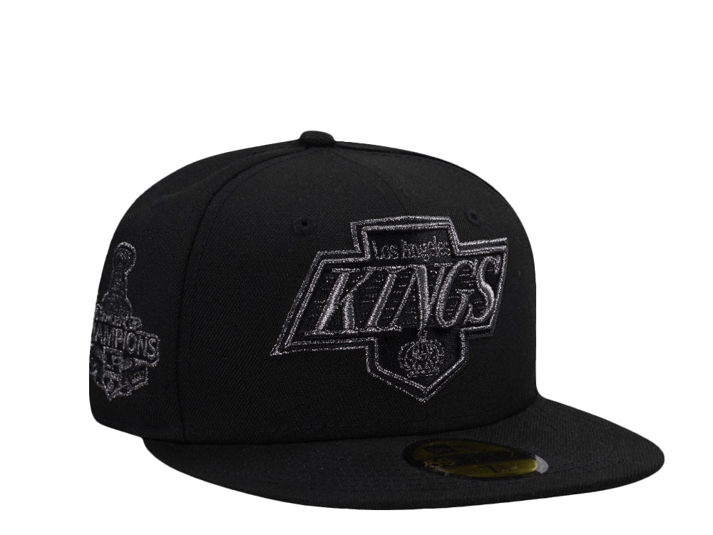 New Era Los Angeles Kings Stanley Cup 2012 Liquid Titanium Prime Edition 59Fifty Fitted Hat