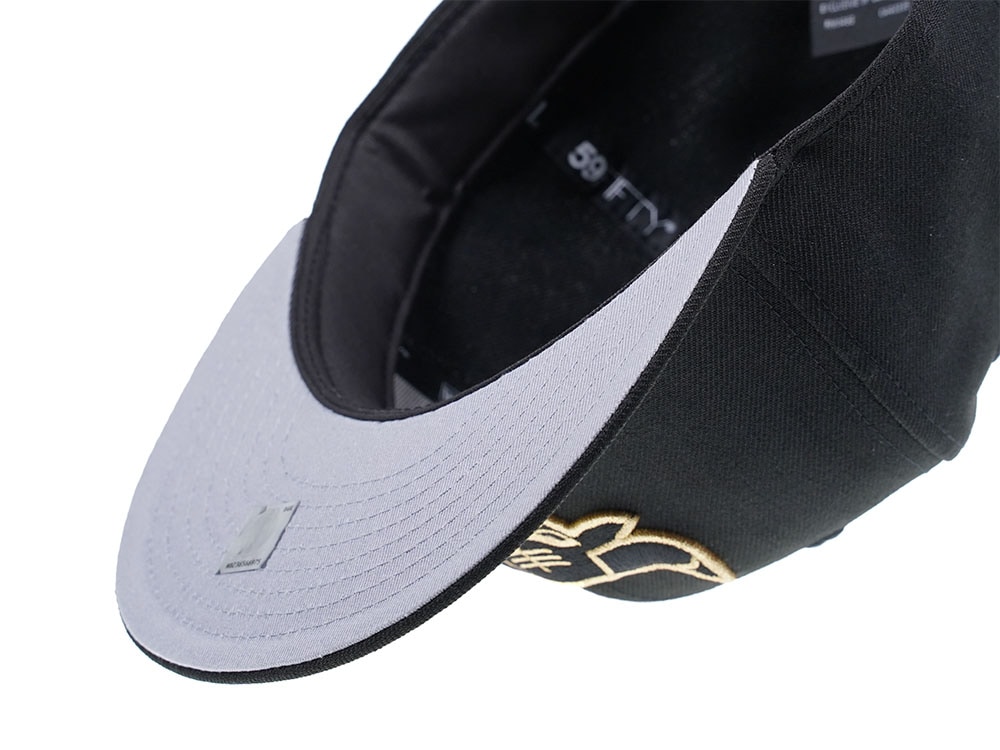 New Era Chicago Bulls All About Black and Gold 59Fifty Fitted Hat