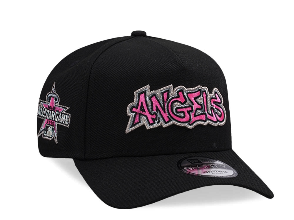New Era Anaheim Angels All Star Game 2010 Black Prime Edition 9Forty A Frame Snapback Hat