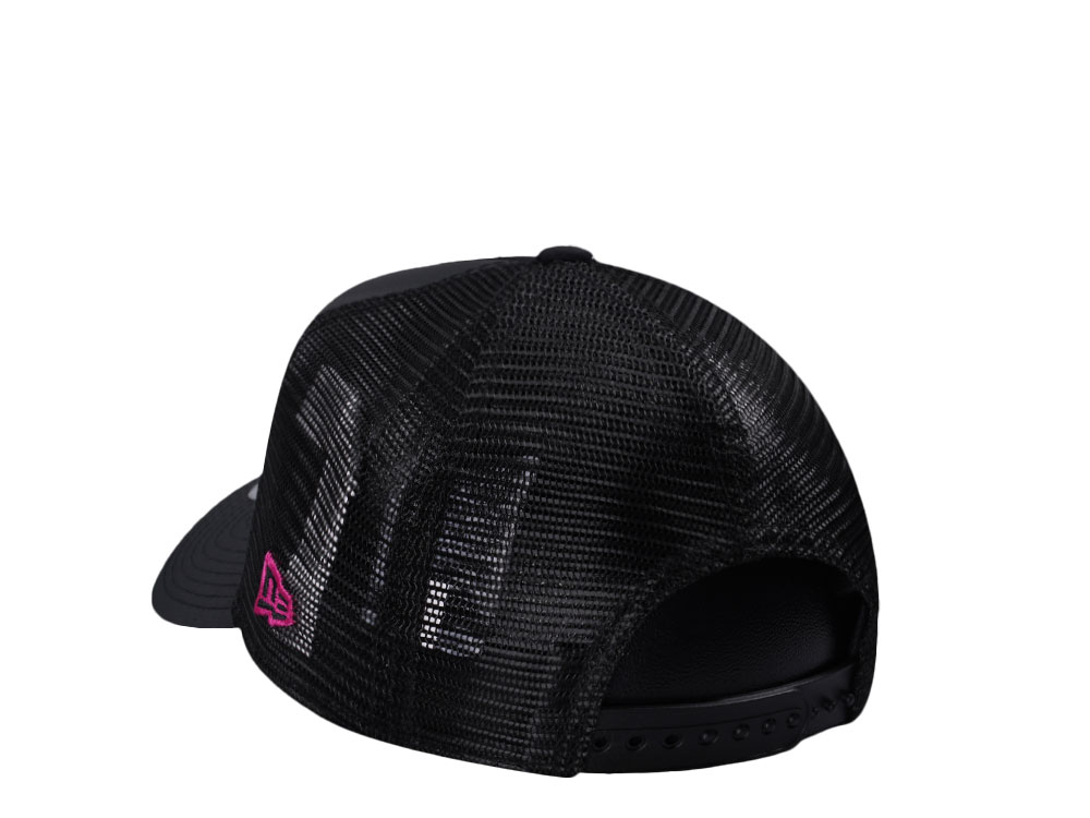 New Era Miami Heat Ripstop Prime Trucker Edition 9Forty A Frame Snapback Hat