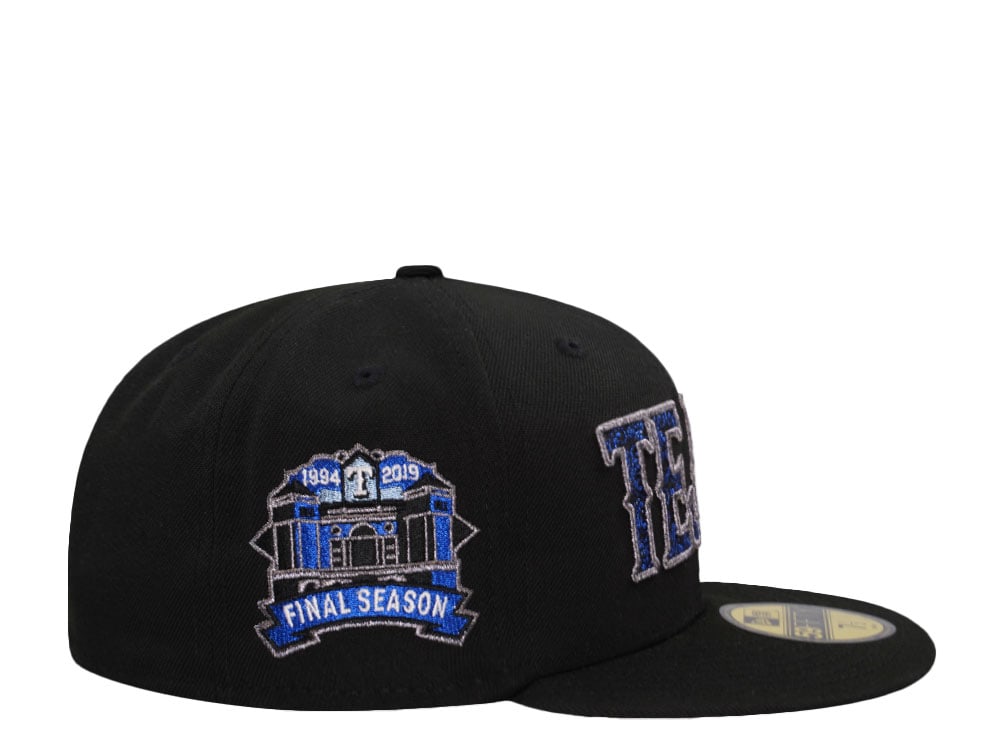 New Era Texas Rangers Final Season Liquid Titanium Prime Edition 59Fifty Fitted Hat