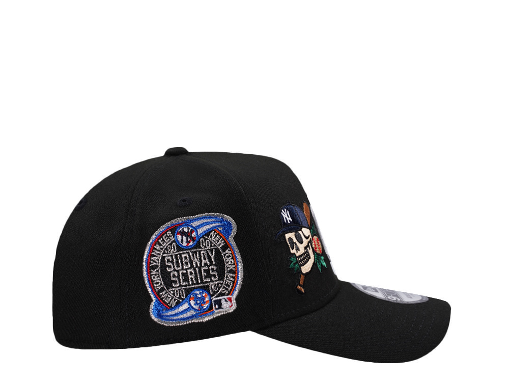 New Era New York Yankees Subway Series Tattoo Black Prime Edition 9Forty A Frame Snapback Hat