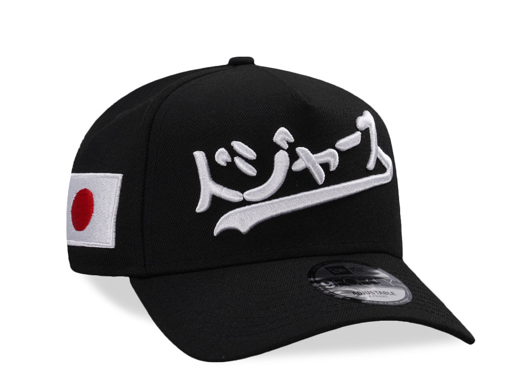 New Era Los Angeles Dodgers Kanji Japan Black Prime 9Forty A Frame
