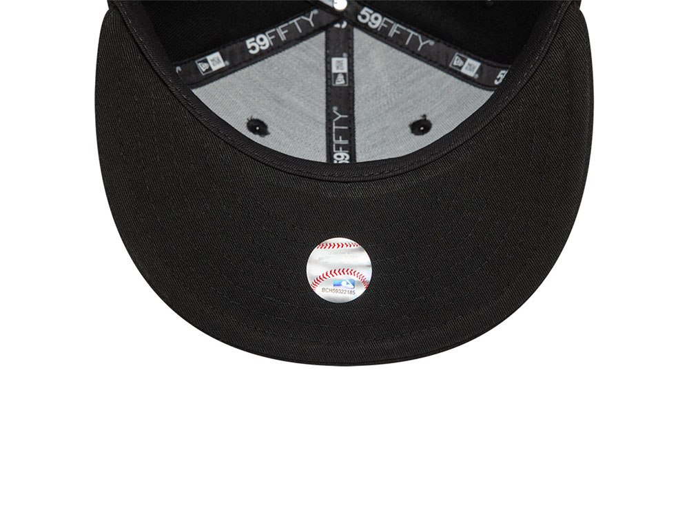New Era Los Angeles Dodgers Plain Blackout Prime Edition 59Fifty Fitted Hat