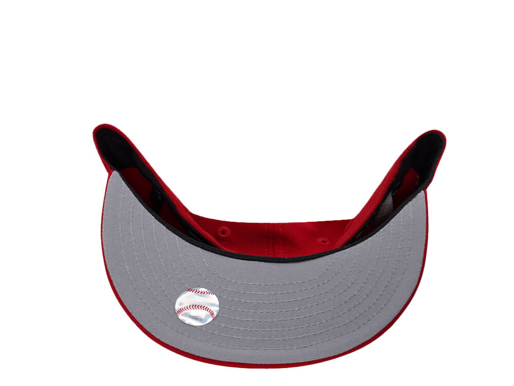 New Era Chicago White Sox World Series Champions 2005 Scarlet Prime Edition 59Fifty Fitted Hat