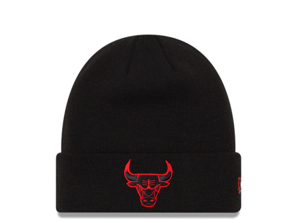 New Era Chicago Bulls Red Horn Knit
