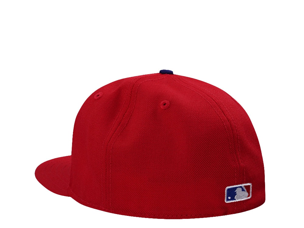 New Era Texas Rangers Wool Authentic On-Field Scarlet Prime Edition 59Fifty Fitted Hat