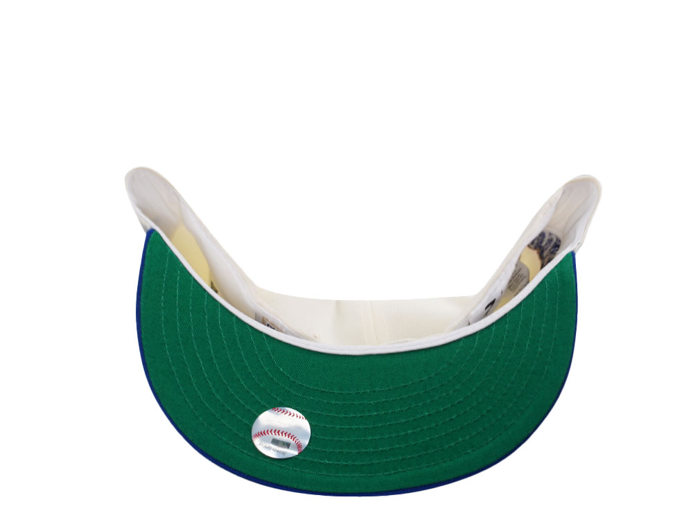 New Era Atlanta Braves 1995 World Series Chainstitch White Two Tone Edition 59Fifty Fitted Hat