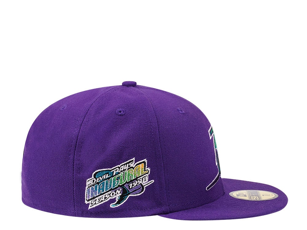 New Era Tampa Bay Rays Inaugural Season 1998 Color Flash Edition 59Fifty Fitted Hat