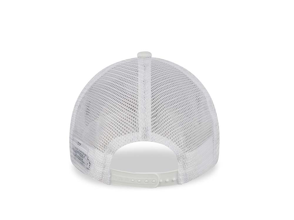 New Era New York Yankees White A Frame Trucker Snapback Hat