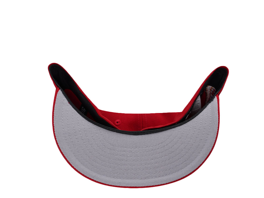 New Era Detroit Red Wings Centennial Stanley Cup Champions 2002 Red Prime Edition 59Fifty Fitted Hat