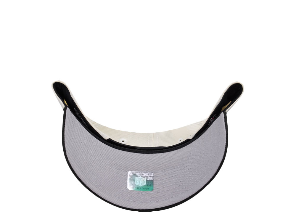 New Era Detroit Lions Chrome Black Two Tone Edition 9Forty A Frame Snapback Hat
