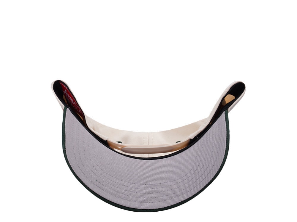 American Needle Miller High Life Ivory Roscoe Edition Snapback Hat