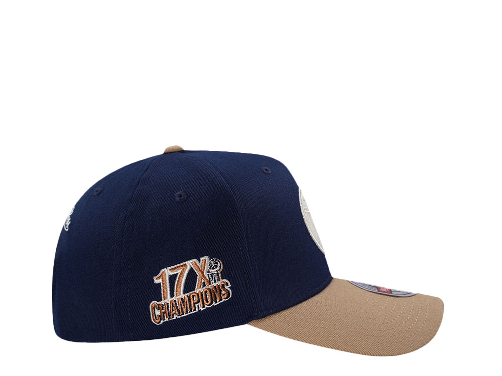 Mitchell & Ness Boston Celtics Sand Storm Classic Red Stretch Snapback Hat