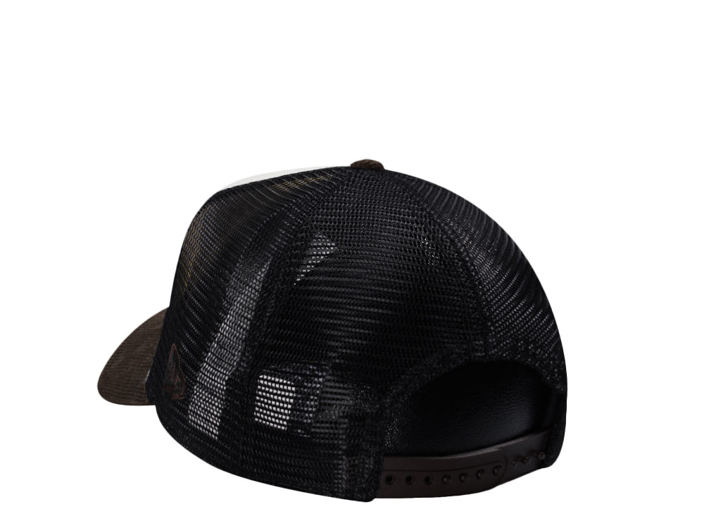 New Era Vancouver Grizzlies Corduroy Trucker Edition 9Forty A Frame Snapback Hat