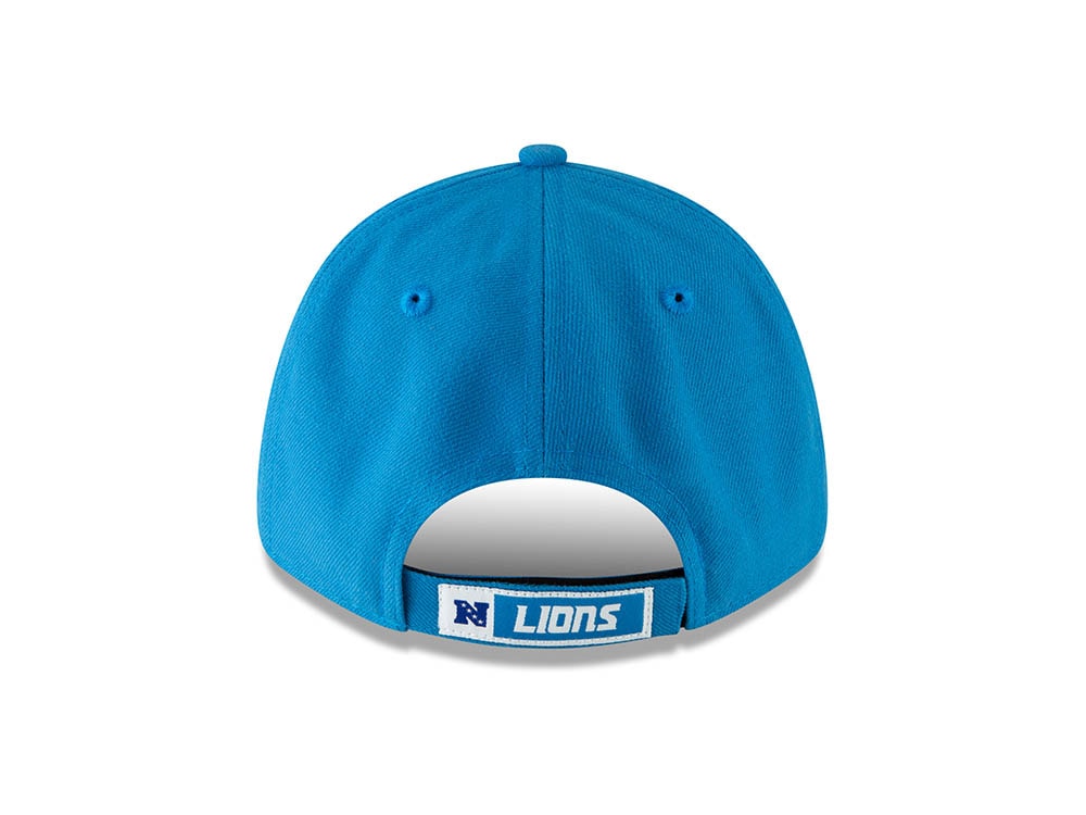 New Era Detroit Lions The League Blue 9Forty Strapback Hat