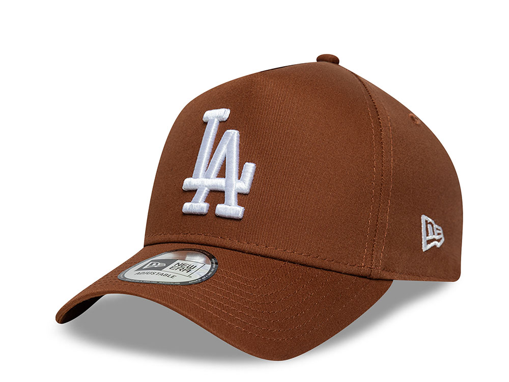 New Era Los Angeles Dodgers League Essential Brown Prime Edition 9Forty A Frame Snapback Hat