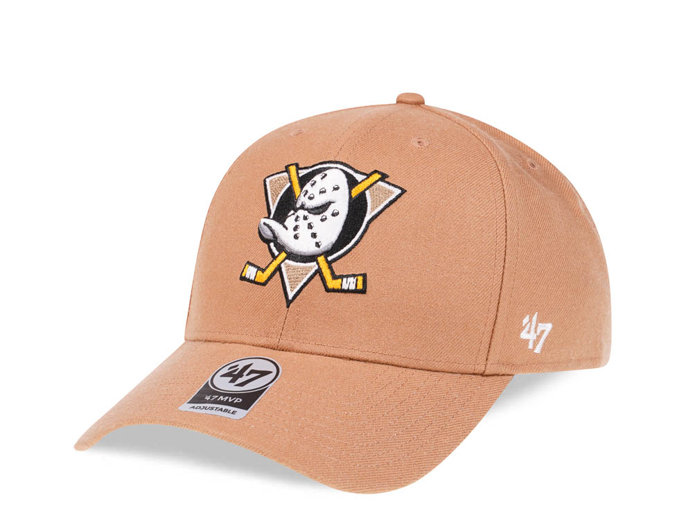 47Brand Anaheim Ducks Camel Classic Snapback Hat