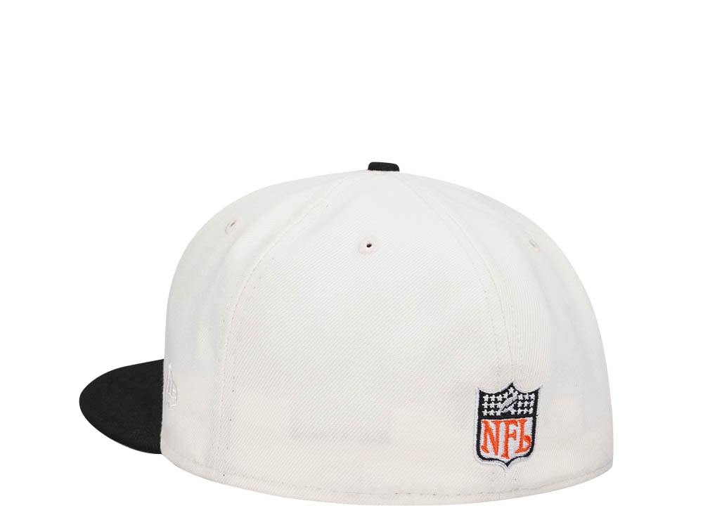 New Era Cincinnati Bengals Chrome Two Tone Edition 59Fifty Fitted Hat