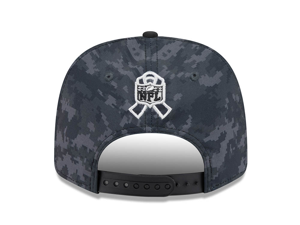 New Era Jacksonville Jaguars NFL Salute to Service 2026 Digi Camo Black 9Seventy Stretch Snapback Hat
