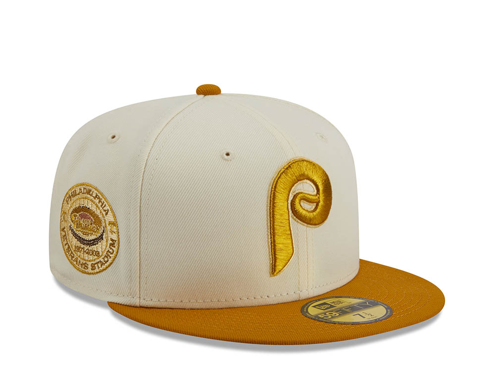 New Era Philadelphia Phillies Veterans Stadium City Icon Two Tone Edition 59Fifty Fitted Hat
