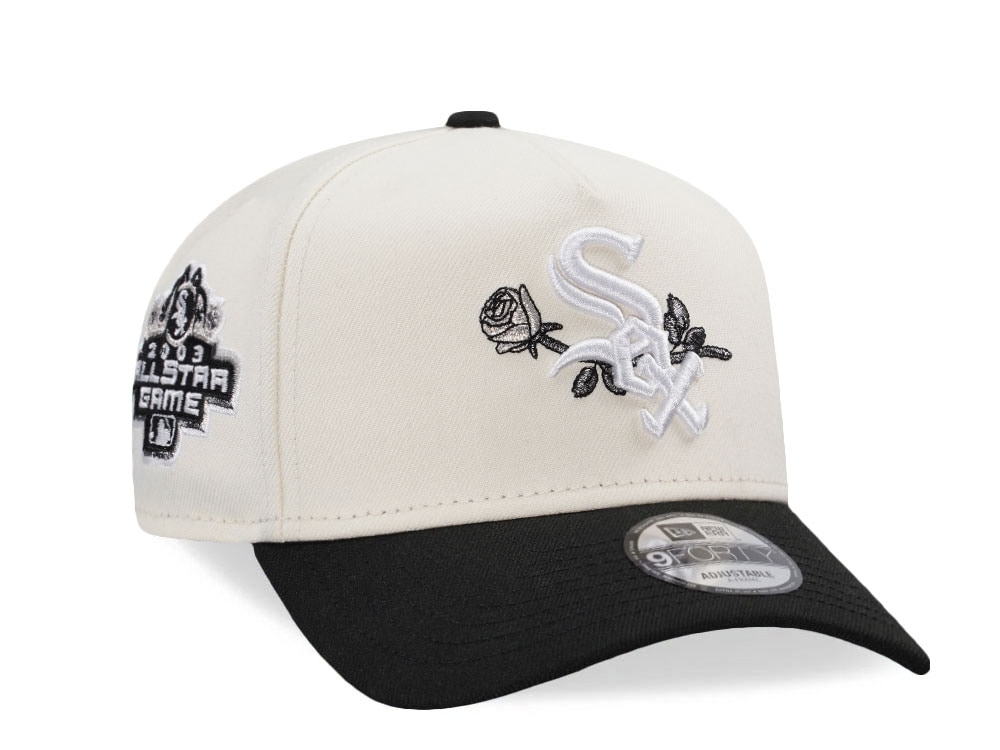 New Era Chicago White Sox All Star Game 2003 Chrome Two Tone Edition 9Forty A Frame Snapback Hat