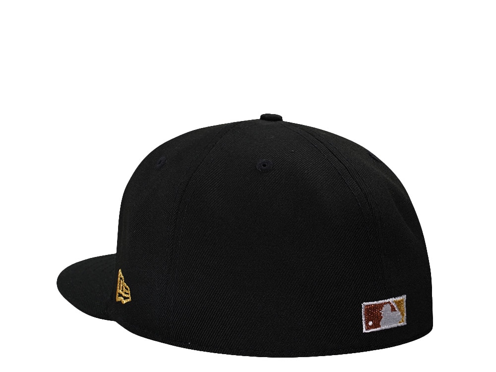 New Era New York Mets 40th Anniversary Black Copper Gold Edition 59Fifty Fitted Hat
