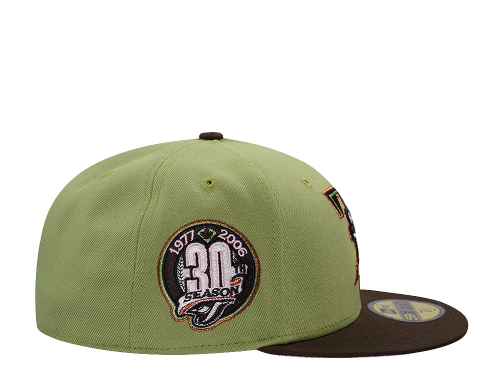 New Era Toronto Blue Jays 30th Anniversary Matcha Two Tone Edition 59Fifty Fitted Hat