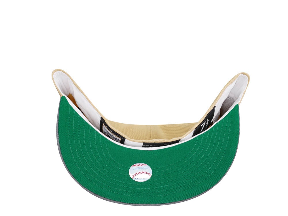 New Era New York Yankees Subway Series 2000 Misty Gold Two Tone Edition 59Fifty Fitted Hat