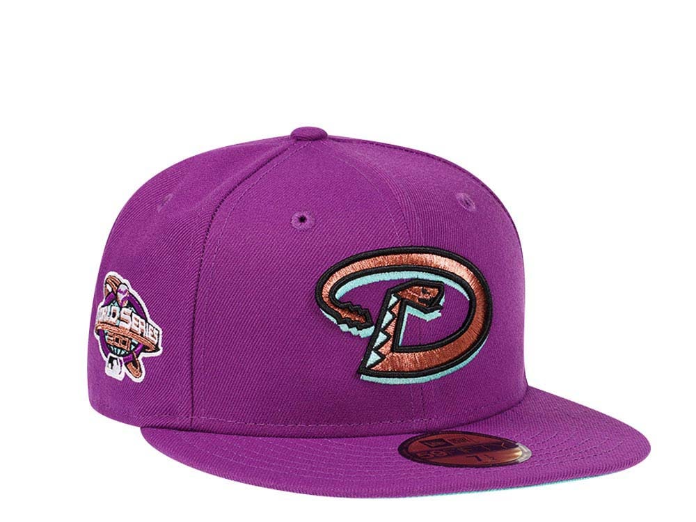 New Era Arizona Diamondbacks World Series 2001 Sparkling Mint Edition 59Fifty Fitted Hat