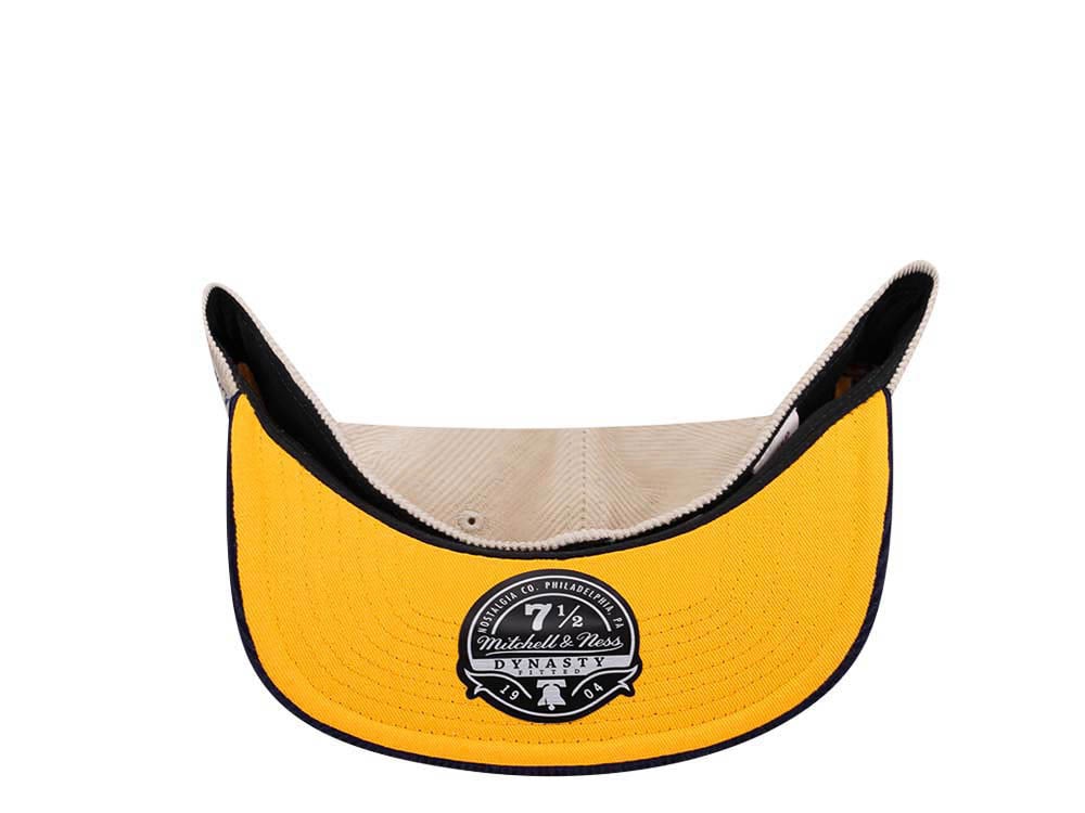 Mitchell & Ness Golden State Warriors All Star 2000 Two Tone Hardwood Classic Cord Edition Dynasty Fitted Hat