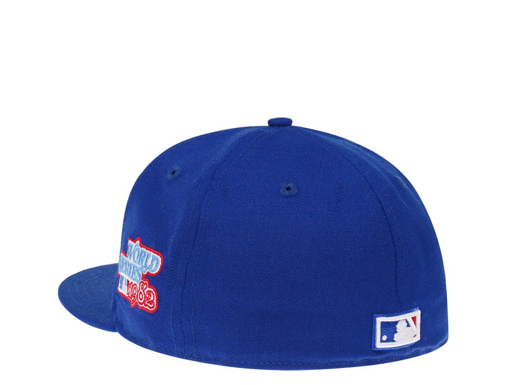 New Era Milwaukee Brewers World Series 1982 Royal Blue Edition 59Fifty Fitted Hat